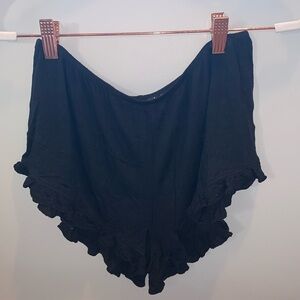 Brandy Melville Ruffle Mini Shorts
